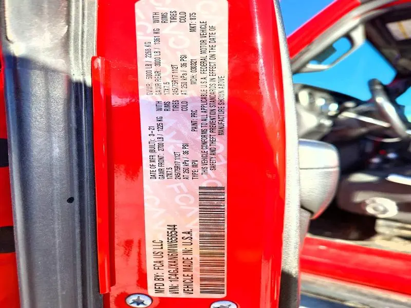 2021 JEEP WRANGLER SPORT  