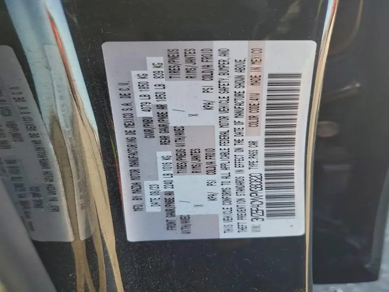 2023 MAZDA 3 PREFERRED  