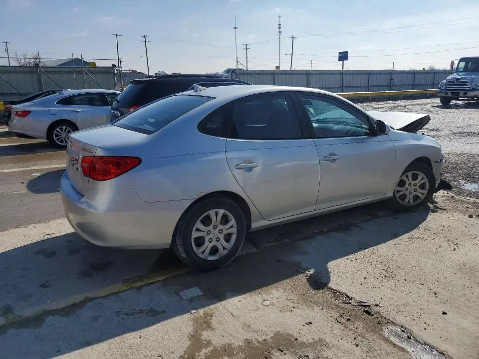 2010 HYUNDAI ELANTRA BLUE  