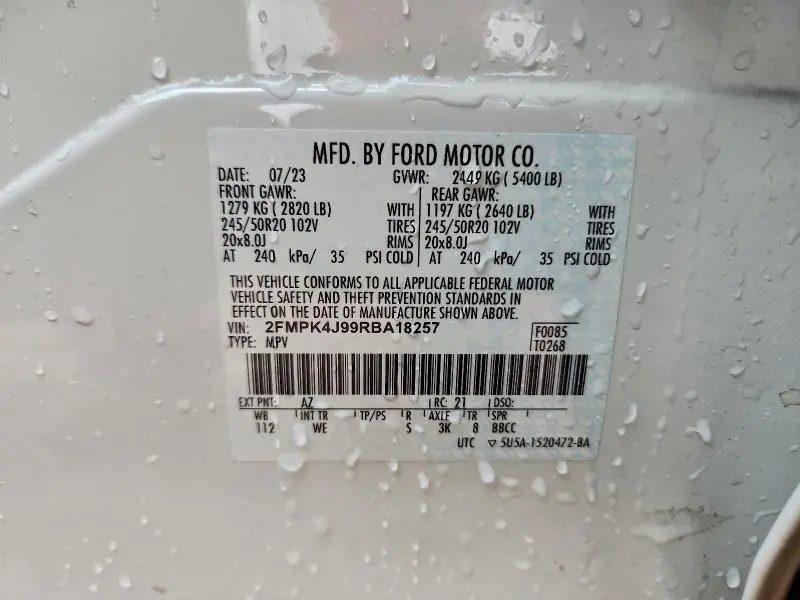 2024 FORD EDGE SEL  