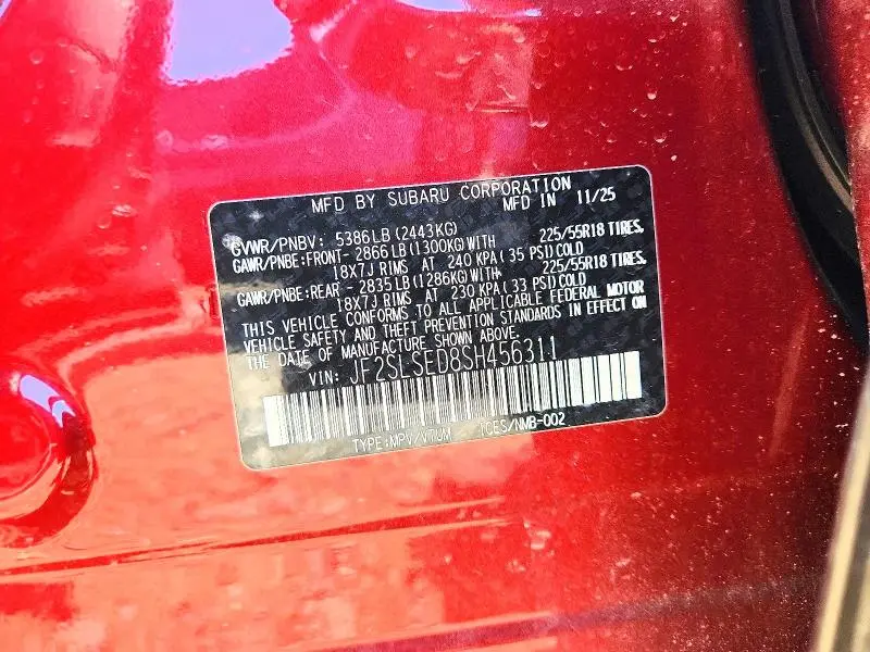 2025 SUBARU FORESTER PREMIUM  