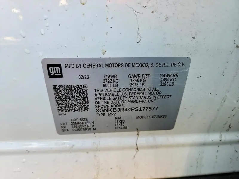 2023 CHEVROLET BLAZER 3LT  