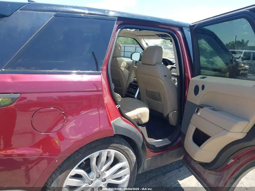 2017 LAND ROVER RANGE ROVER SPORT 3.0L V6 SUPERCHARGED HSE