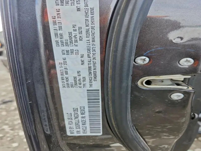 2022 RAM 3500 LARAMIE  