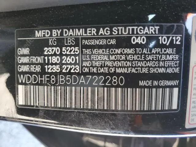 2013 MERCEDES-BENZ E 350 4MATIC  