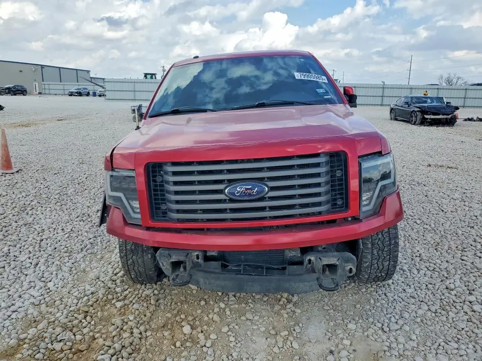 2012 FORD F150 SUPERCREW  