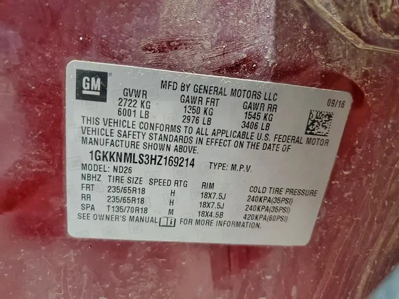 2017 GMC ACADIA SLT-1  