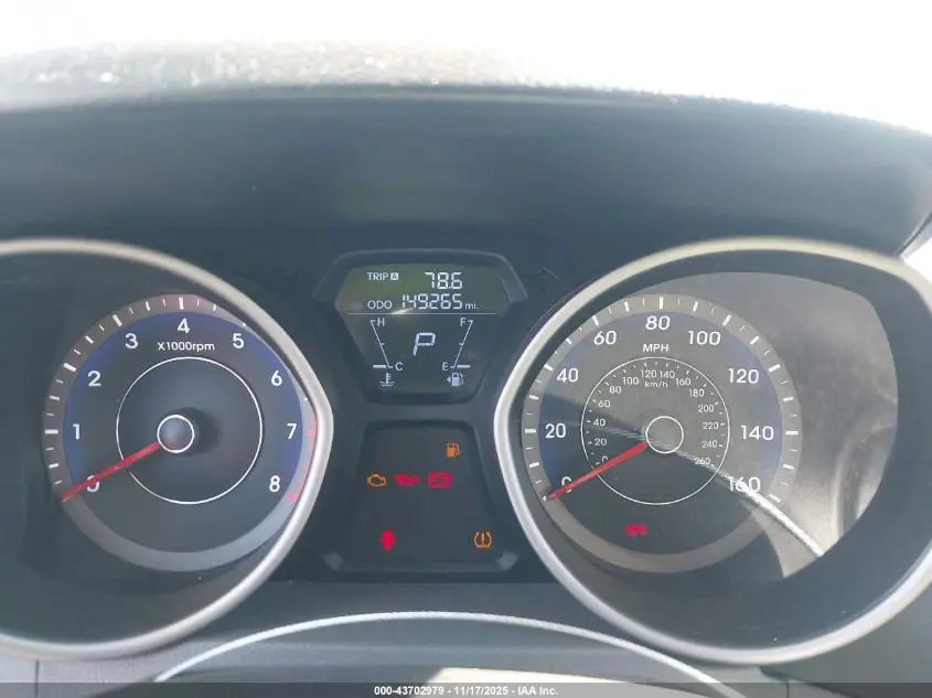 2012 HYUNDAI ELANTRA GLS (ULSAN PLANT)