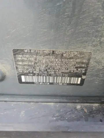 2011 SUBARU FORESTER LIMITED  