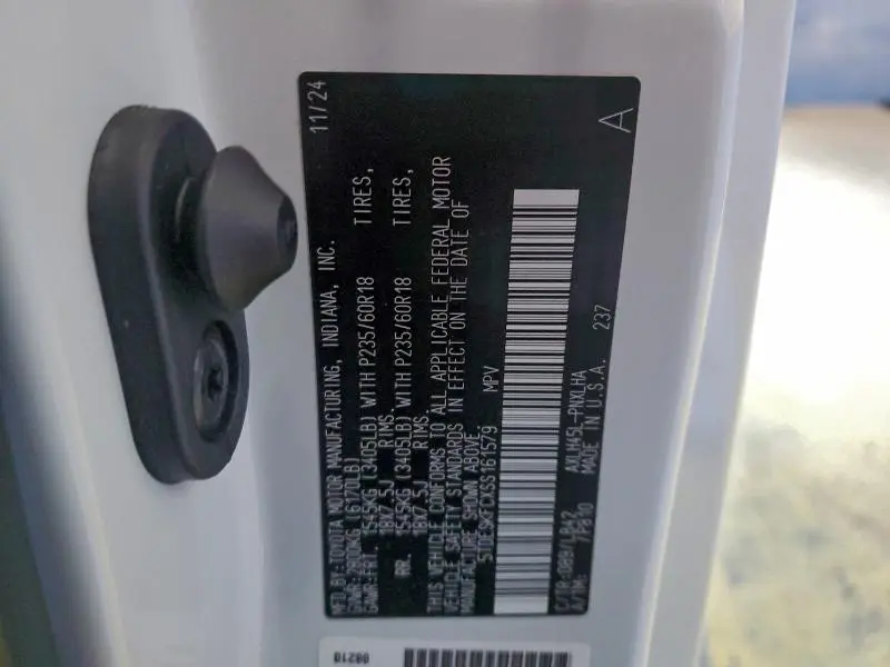 2025 TOYOTA SIENNA LIMITED  