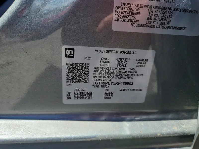 2024 GMC SIERRA K2500 AT4  