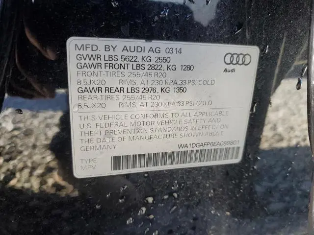 2014 AUDI Q5 PREMIUM PLUS  