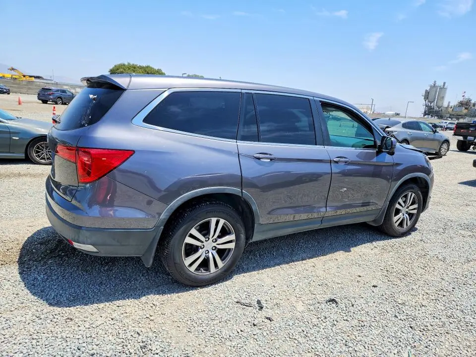 2017 HONDA PILOT EXLN  
