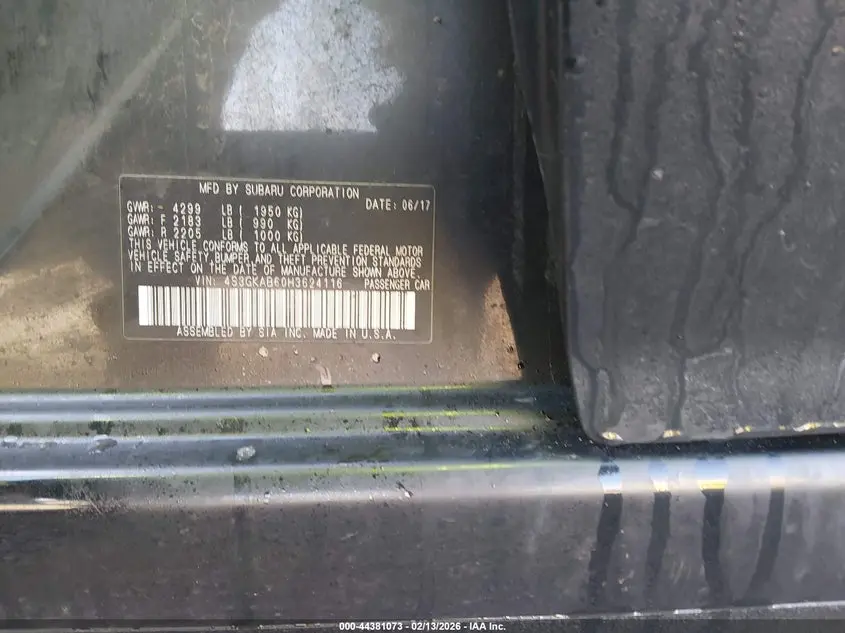 2017 SUBARU IMPREZA 2.0I PREMIUM