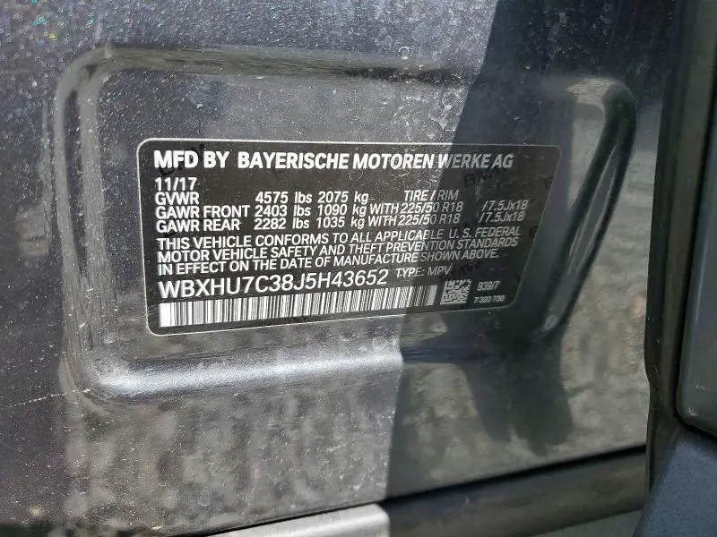 2018 BMW X1 SDRIVE28I  
