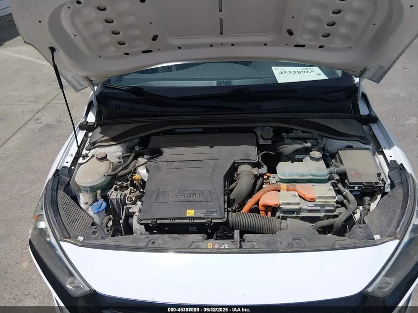 2019 HYUNDAI IONIQ HYBRID BLUE