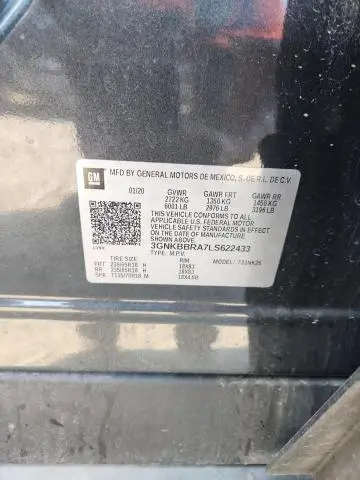 2020 CHEVROLET BLAZER 1LT  