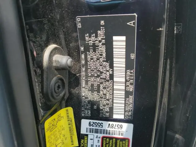 2013 TOYOTA SIENNA XLE  