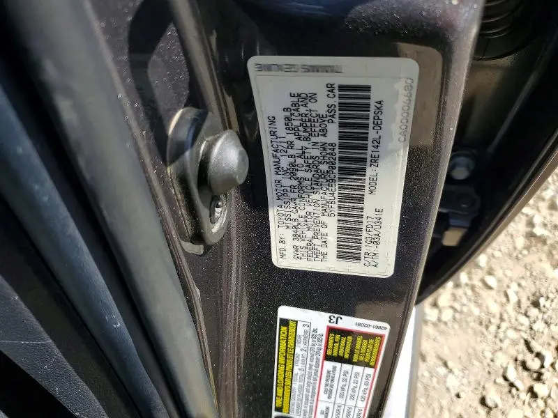 2012 TOYOTA COROLLA S  