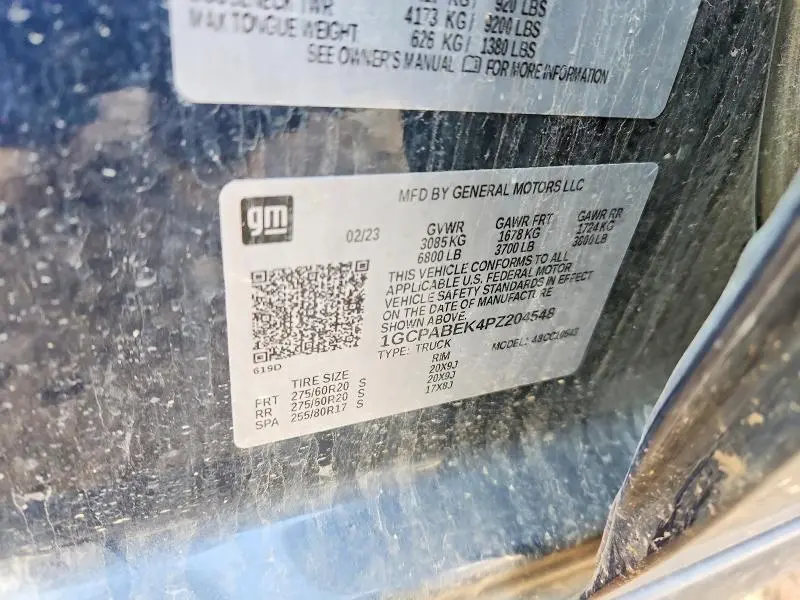 2023 CHEVROLET SILVERADO C1500 CUSTOM  