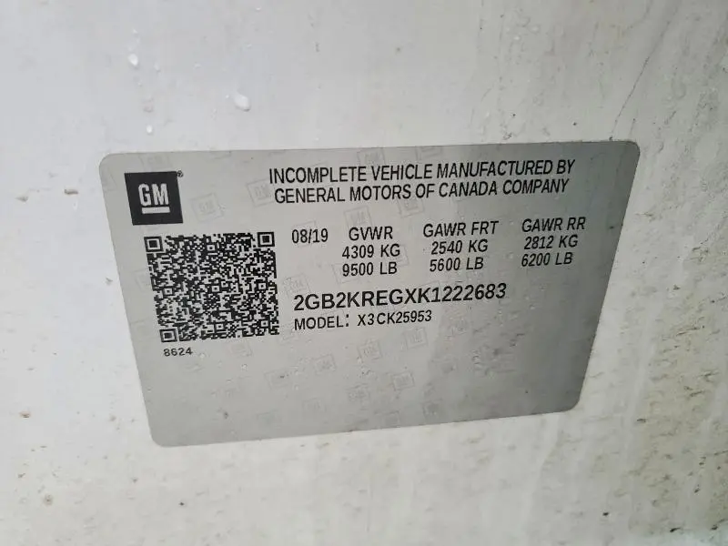 2019 CHEVROLET SILVERADO K2500 HEAVY DUTY  