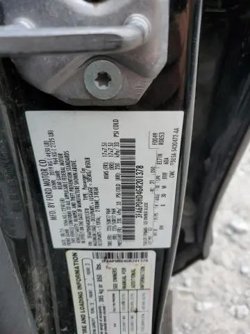 2016 FORD FUSION SE  