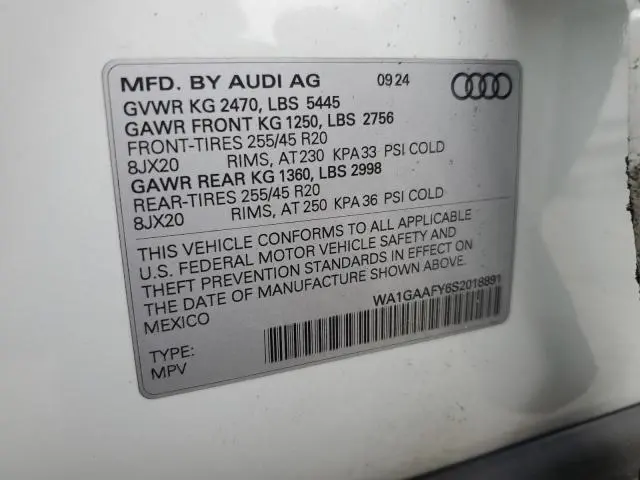 2025 AUDI Q5 PREMIUM 45  