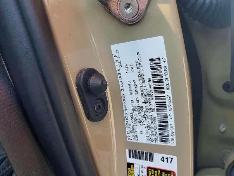 2020 TOYOTA TACOMA TRD SPORT  