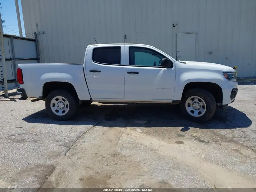 2022 CHEVROLET COLORADO 2WD  SHORT BOX WT
