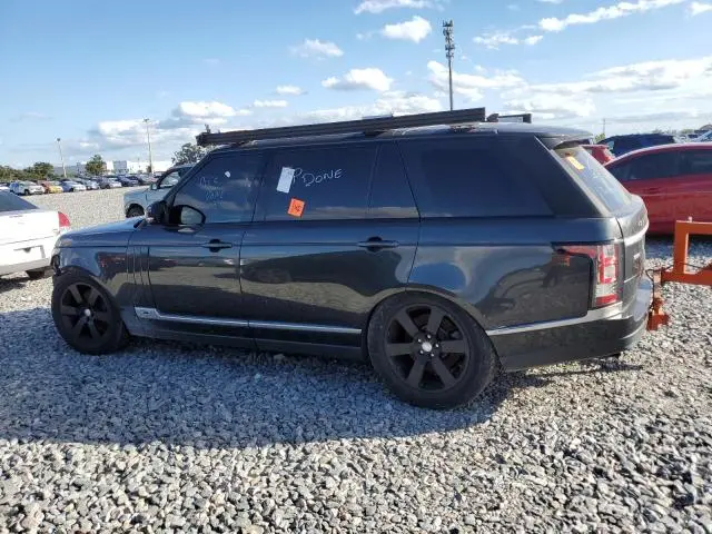 2016 LAND ROVER RANGE ROVER SUPERCHARGED  