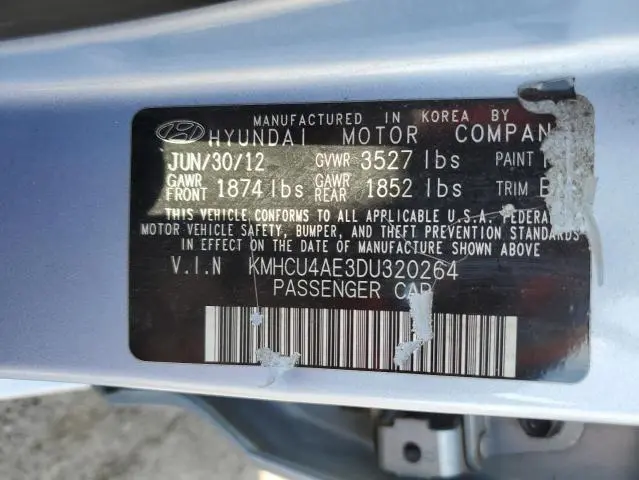 2013 HYUNDAI ACCENT GLS  