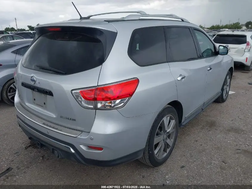 2013 NISSAN PATHFINDER PLATINUM