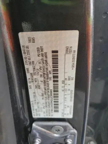 2016 FORD ESCAPE SE  