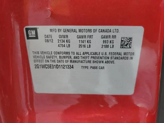 2013 CHEVROLET IMPALA LTZ  