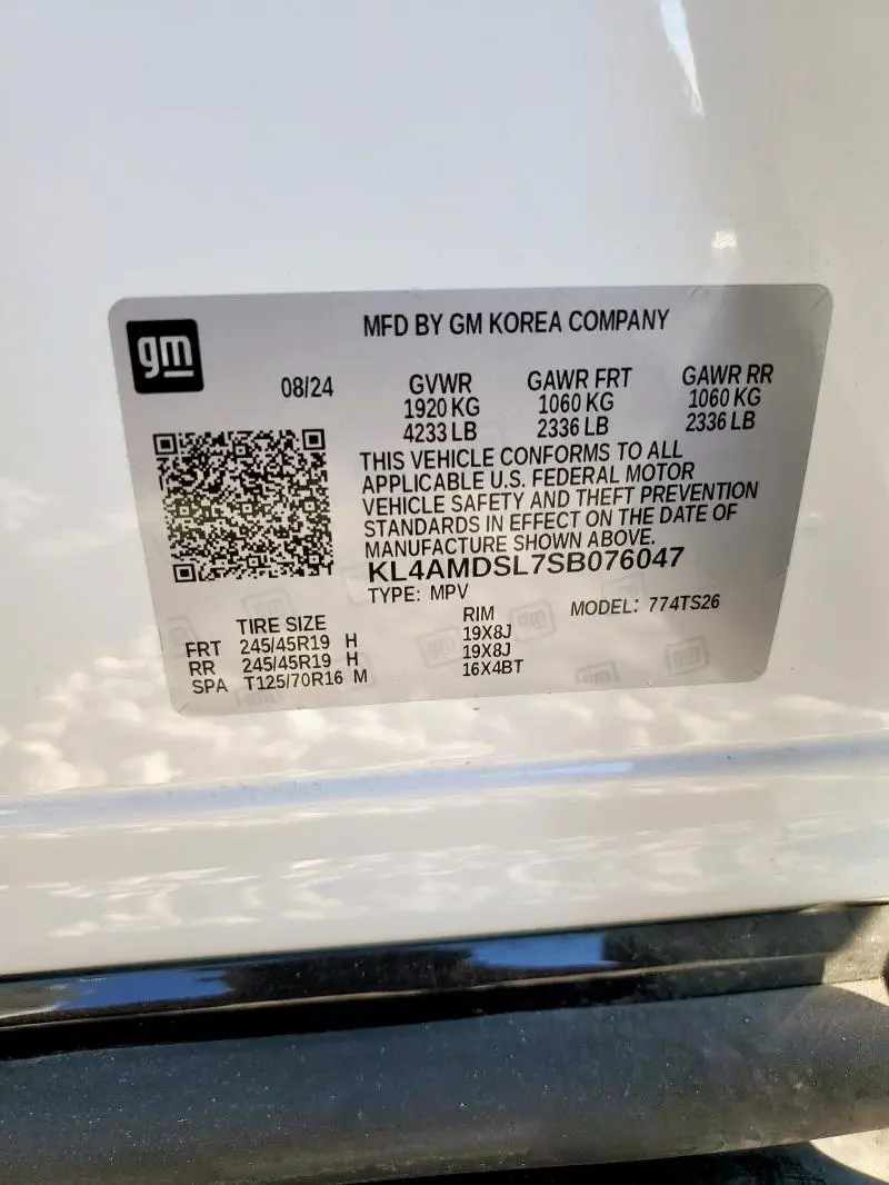 2025 BUICK ENCORE GX SPORT TOURING  