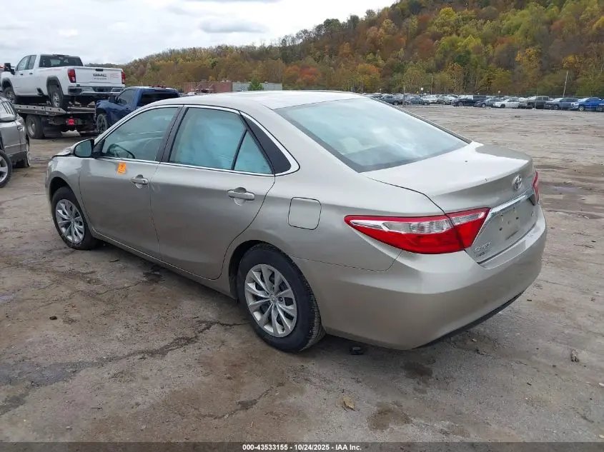 2017 TOYOTA CAMRY LE