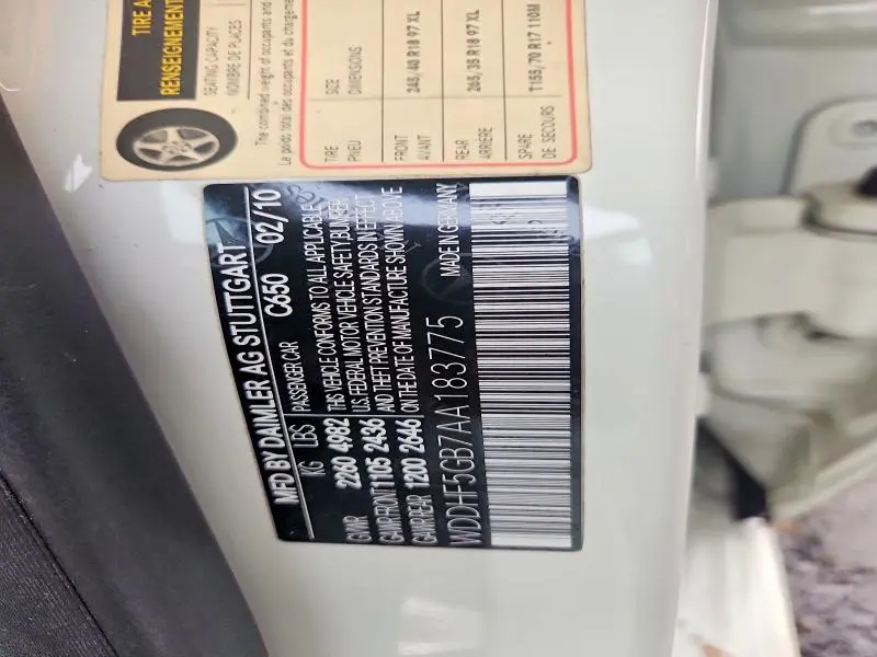 2010 MERCEDES-BENZ E 350  