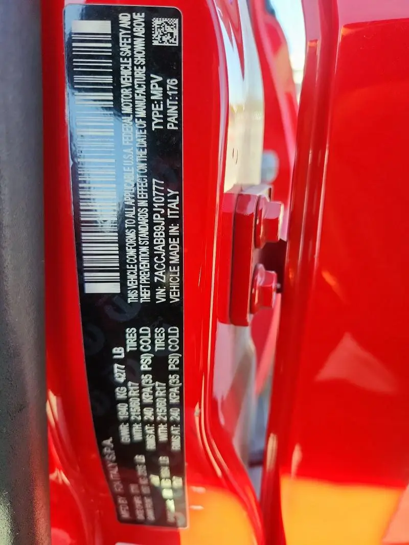 2018 JEEP RENEGADE LATITUDE  