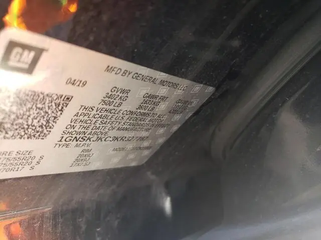 2019 CHEVROLET SUBURBAN K1500 PREMIER  