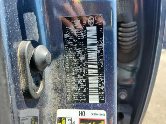 2017 TOYOTA COROLLA L  