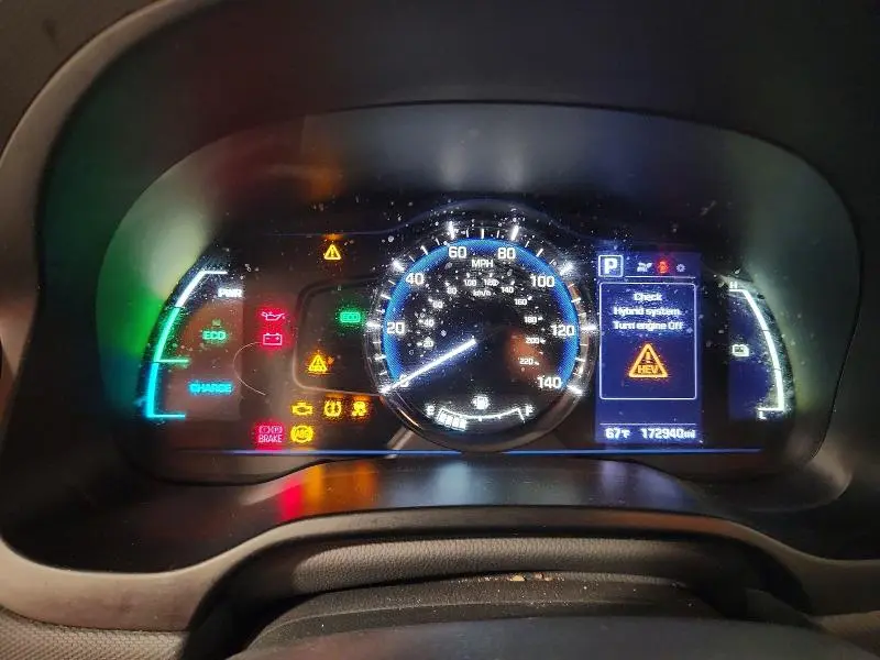 2019 HYUNDAI IONIQ BLUE  