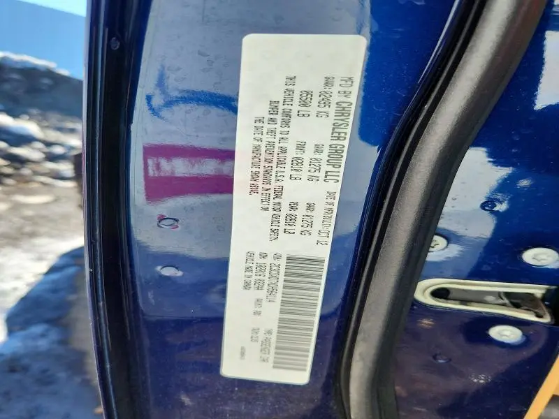 2013 DODGE CHARGER R/T  