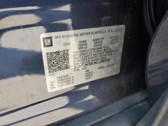 2019 CHEVROLET TRAX LS  