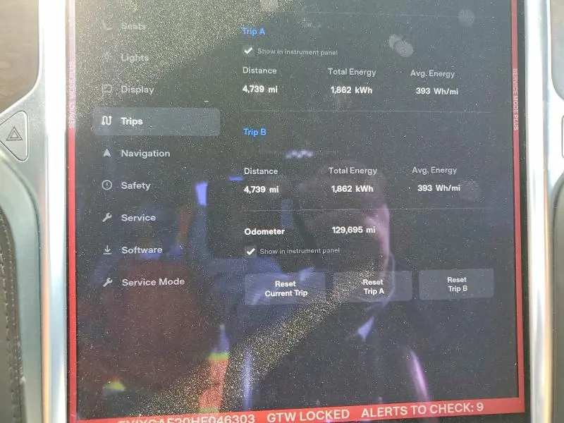 2017 TESLA MODEL X   