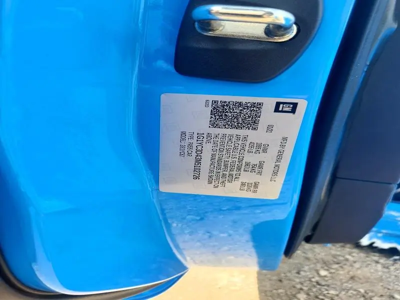 2021 CHEVROLET CORVETTE STINGRAY 3LT  