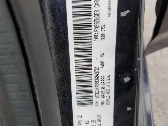 2012 DODGE AVENGER SE  