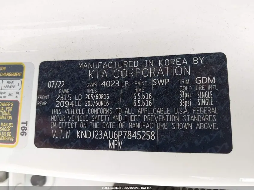 2023 KIA SOUL LX