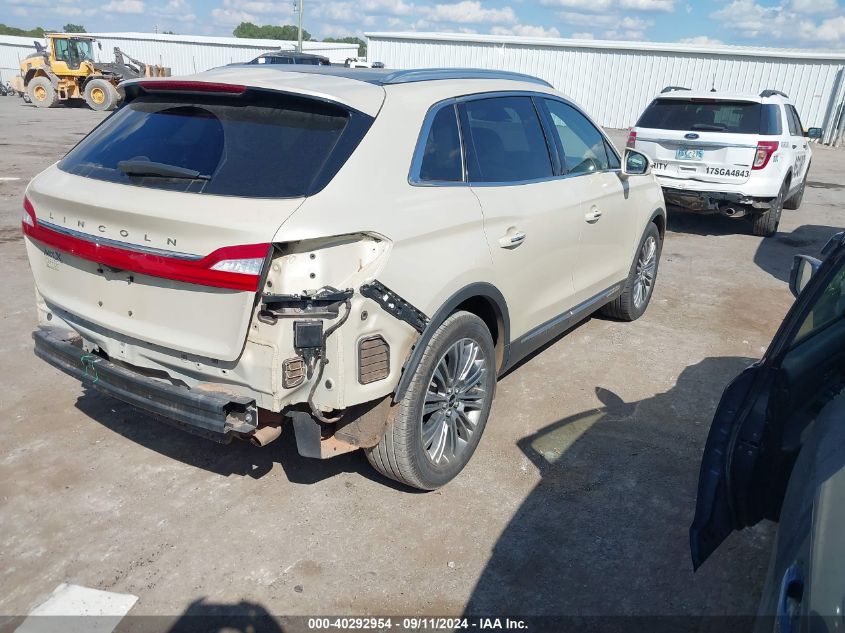 2016 LINCOLN MKX RESERVE