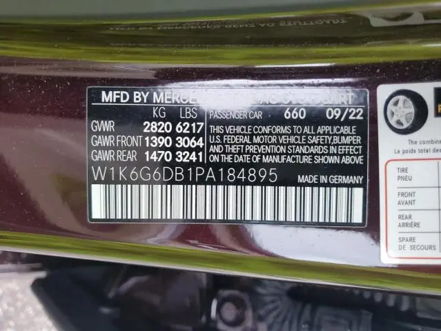 2023 MERCEDES-BENZ S 500 4MATIC  