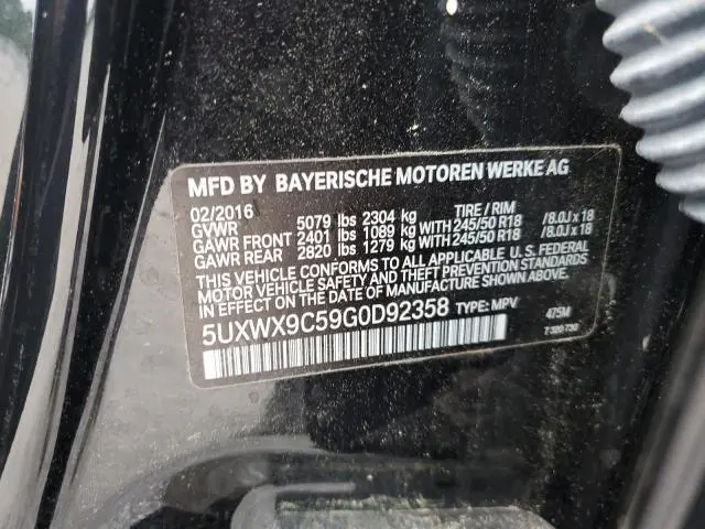 2016 BMW X3 XDRIVE28I  